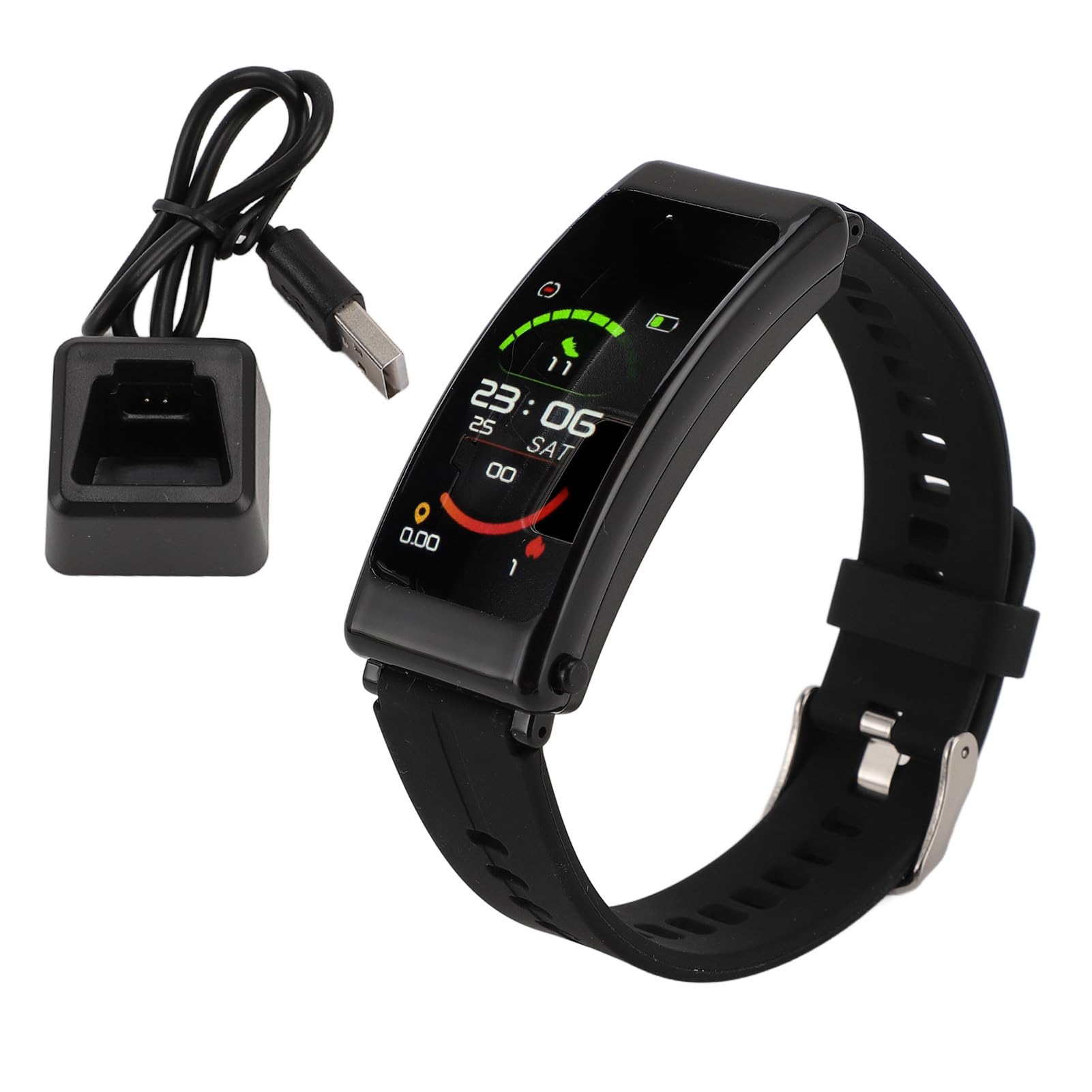 Smart Watch Fitness Tracker con Auricolare, Touch Screen HD, 7 Giorni in Standby, modalità Escursionismo, Monitoraggio del Sonno per IOS, per attività Quotidiane