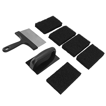 Barbecue Cleaning Tools, Grill Plate Cleaning kit Perfect Connection for Home Kitchen