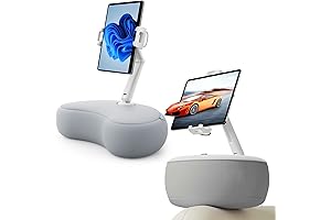 Versatile Tablet and Phone Stand Pillow