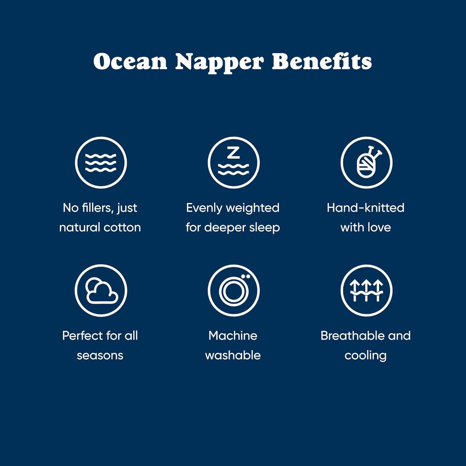 Bearaby Weighted Blanket 15 lbs (40"x72") – Moonstone Grey Blanket Recycled Polyester – Eco-Friendly, Heavy Throw for Adults – Soft, Breathable, Sustainable Comfort - Image 8