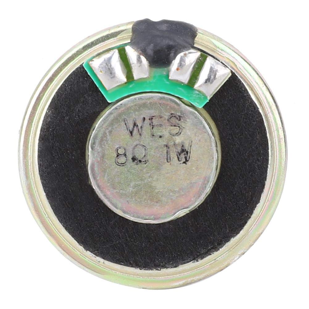 2 Altoparlanti A Tromba 28mm 8ohm 1W - Mini Speaker In Metallo, Suono Forte E Chiaro Per Progetti Elettronici E Riparazioni