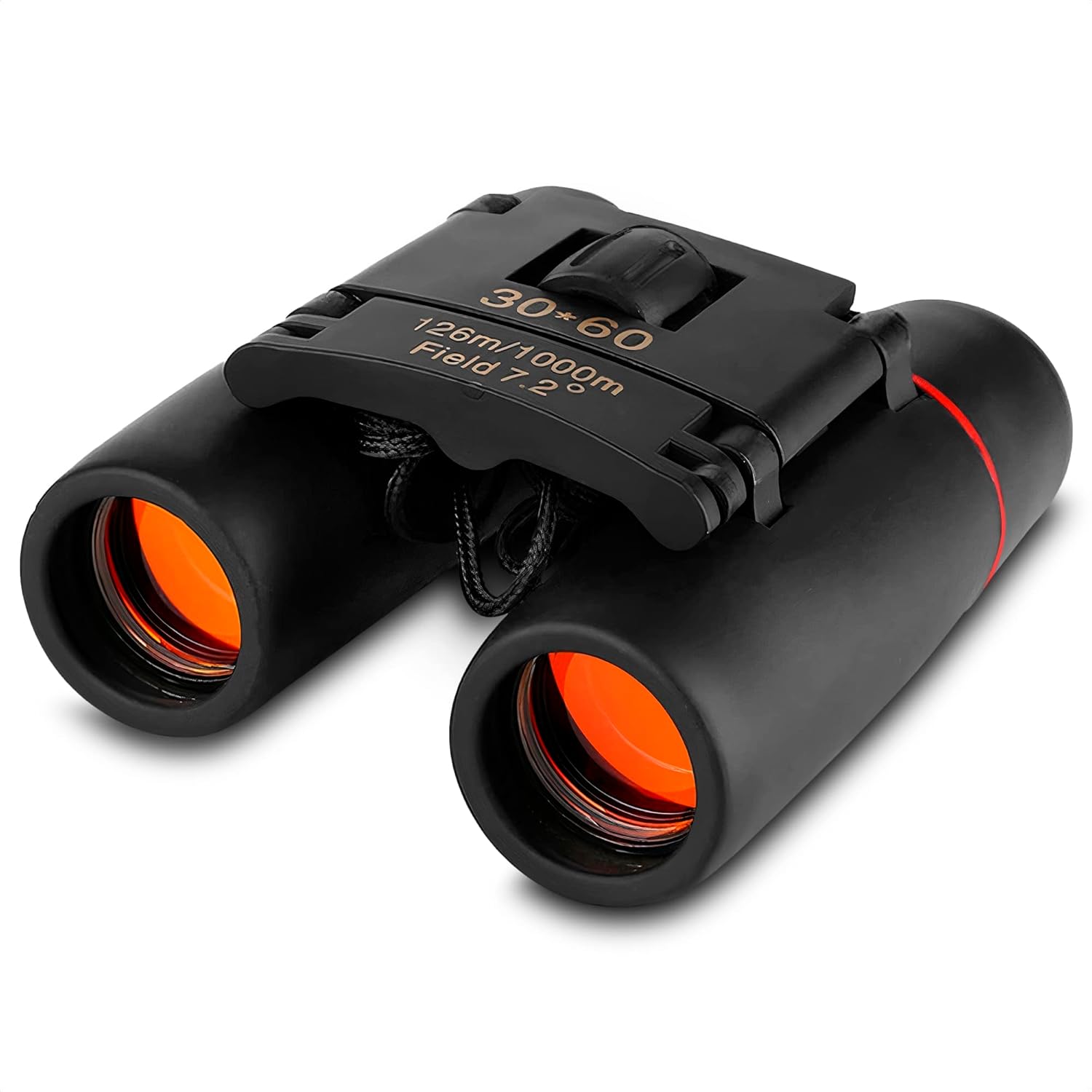 High Powered Binoculars for Bird Watching 30x60 Small