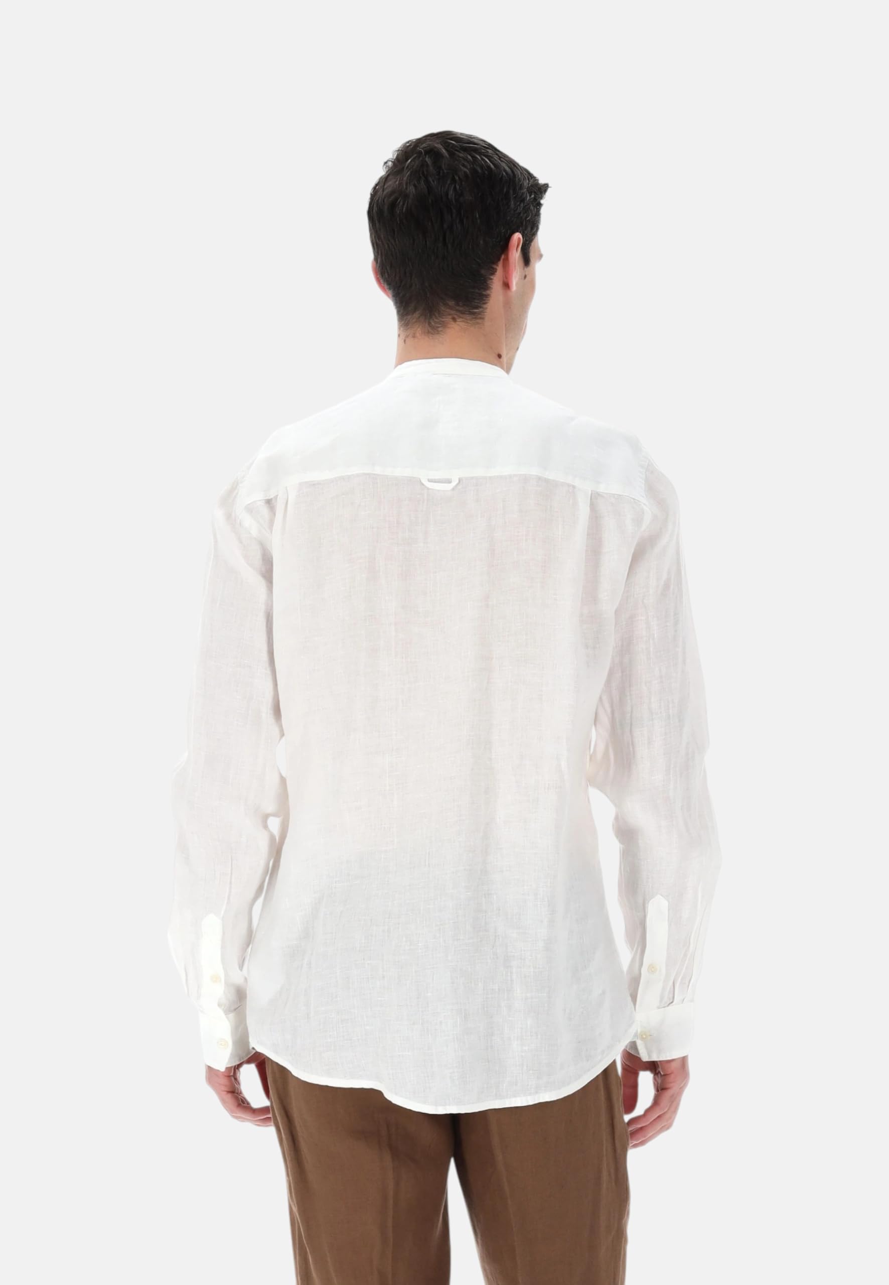 Liu Jo Hombre Camisa Manga Larga Lino QXX100T4359