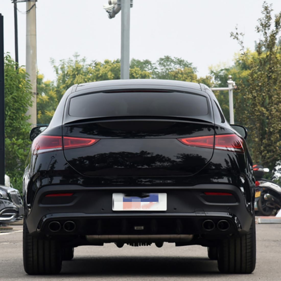 Auto Spoiler Posteriori per Mercedes Benz GLE coupé W167 C167 320 350 400 2020-2024, Tronco Posteriore Spoiler Wings Coda Labbro Alettone Auto Styling Accessori