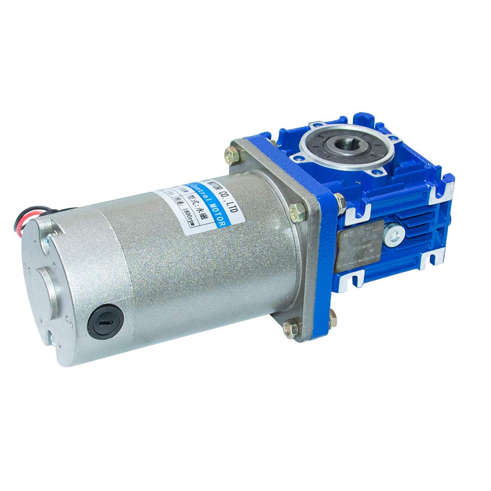 Bemonoc NMRV030 90VDC Worm Gear Motor Low Speed 22 RPM High Torque