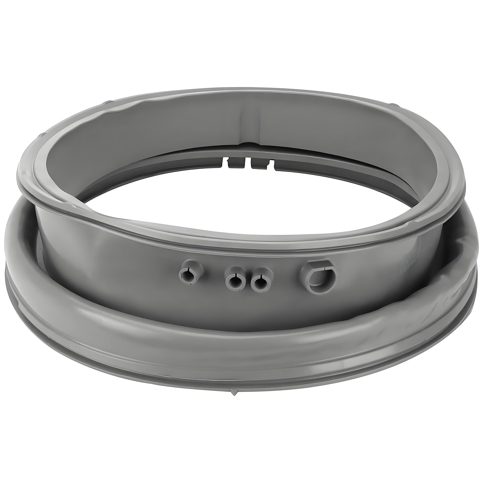 Mekalero Multicolor 4986Er0004f Door Seal Replacement For Front Load Washing Machine, Gray Boot Gasket With Molded Seal Profile For Door Repair Maintenance Washer Repair Gasket Replacement Boot Appliance Maintenance Worn