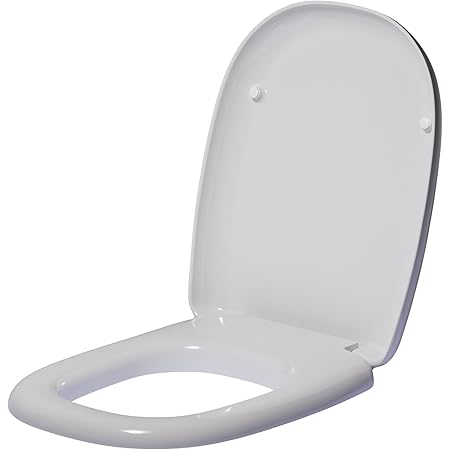 Copriwater Ideal Standard COLATO: Comfort E Design Made In Italy Per Il Tuo Bagno. Sedile Con Cerniere Cromate E Finitura Lucida - 3