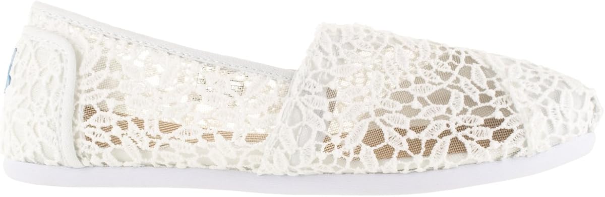 White lace toms amazon Clearance