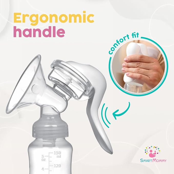Extractor Manual de Leche con Colector de Silicona 150 ml miniatura 6