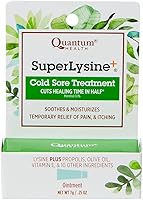 Vista 4 de Quantum SuperLysine+ Ungüento para tratamiento para el herpes labial, alivia el dolor, el ardor y la picazón, reduce el tiempo de curación a