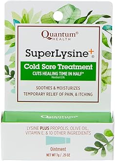 Quantum Inc. Super Lysine Cream .25 oz Lip & Canker Sore Care
