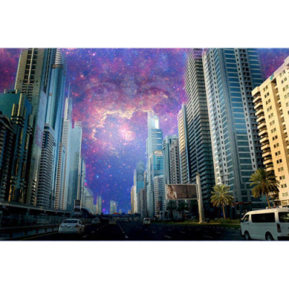 Peinture diamant 5D ciel étoilé : fini le stress avec cette mosaïque carrée zen
