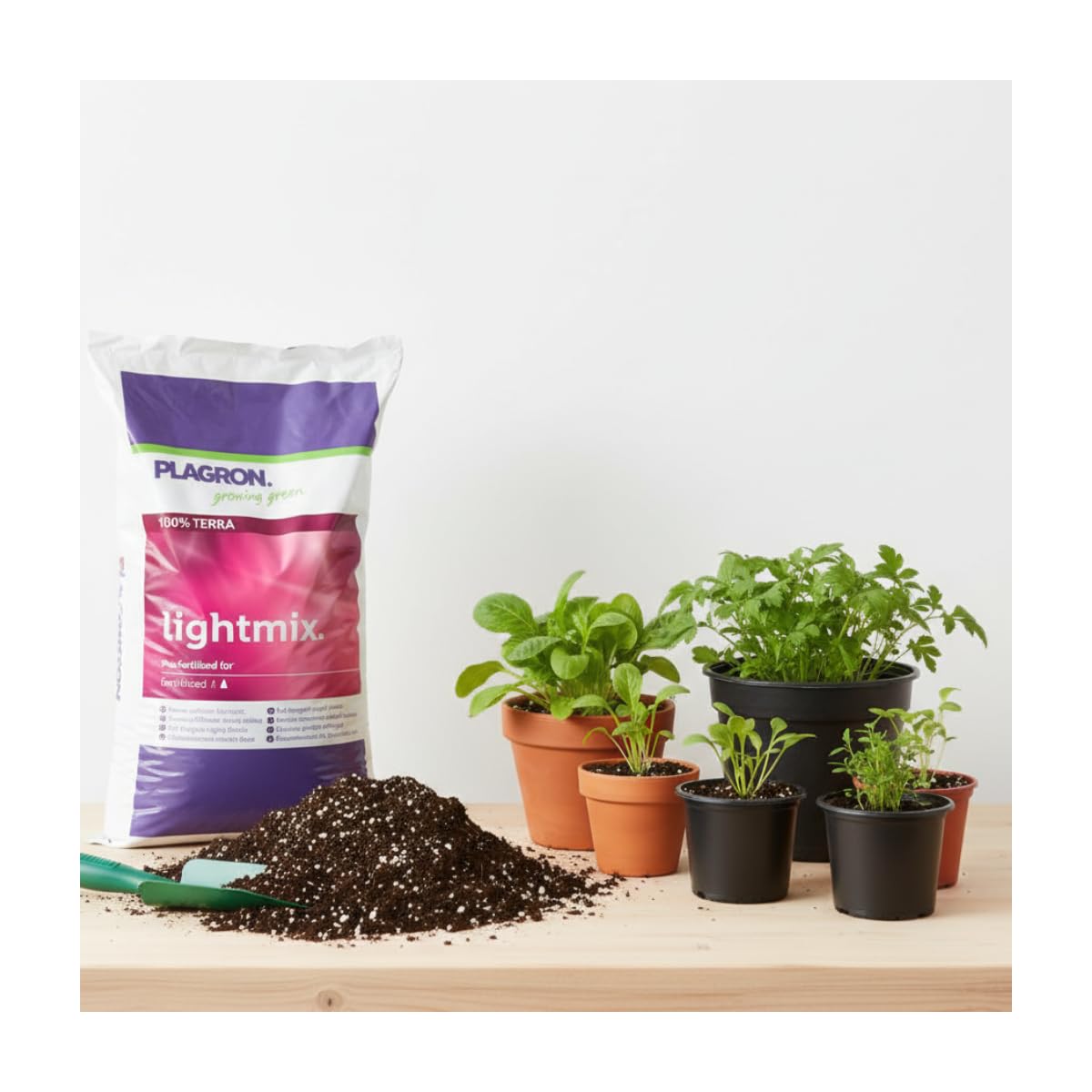 Plagron Light Mix – mezcla de perlita, 50 L