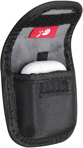 Hermitshell Funda rígida de viaje para Apple AirPods 4  Apple AirPods Pro 2  Apple AirPods Pro auriculares inalámbricos Bluetooth (negro 2)