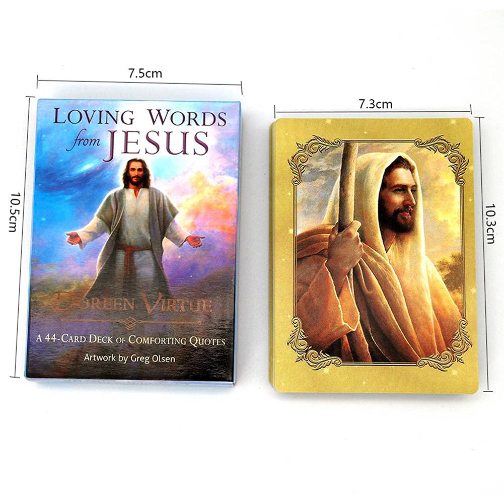 Loving Words from Jesus 英語版オラクルカード Loving Words From Jesus Oracle Cards A 44 Tarot English