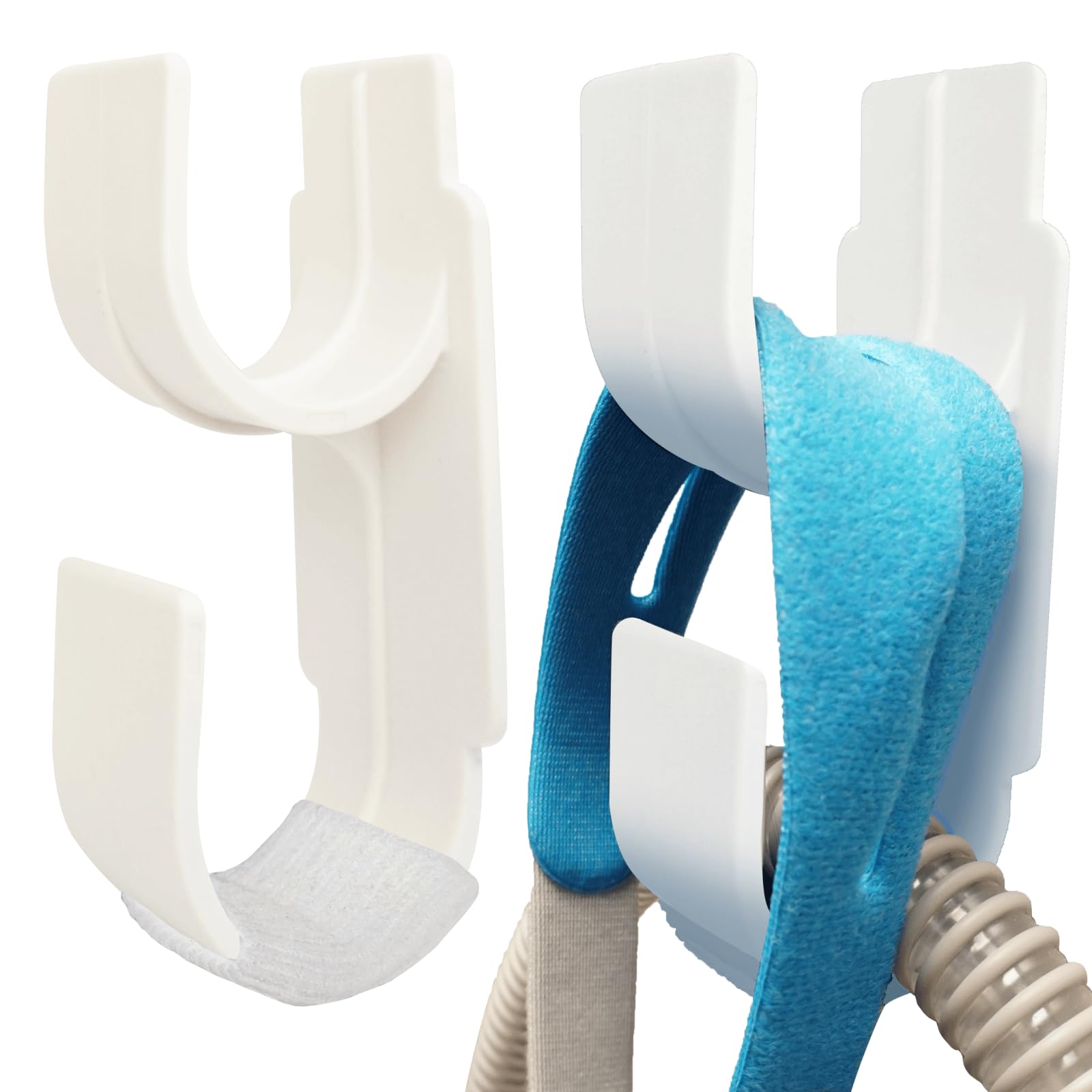 View 1 of 1STEPCARE CPAP Hose Holder - White