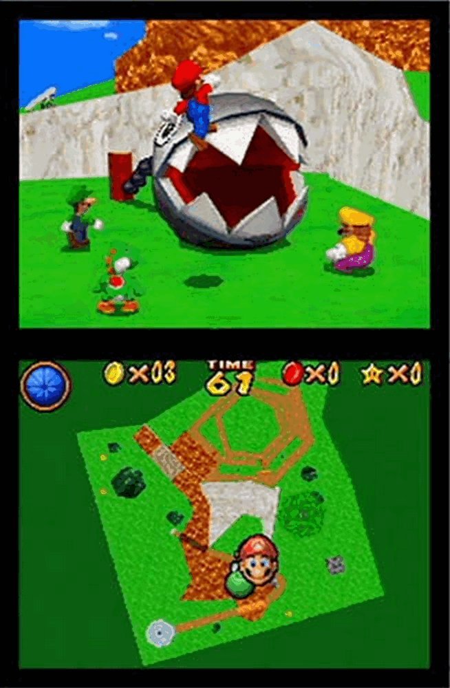 DS - Super Mario 64.