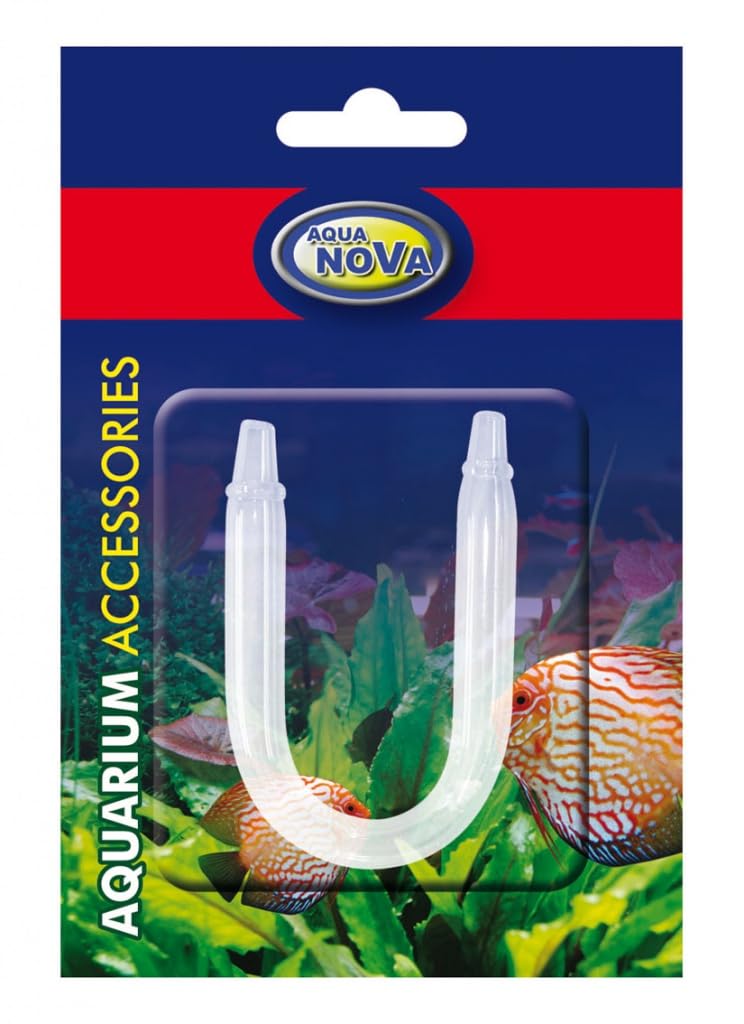 Aqua Nova Glass elbow 4x15MM, NCO2-GLASSELBOW-4x15MM