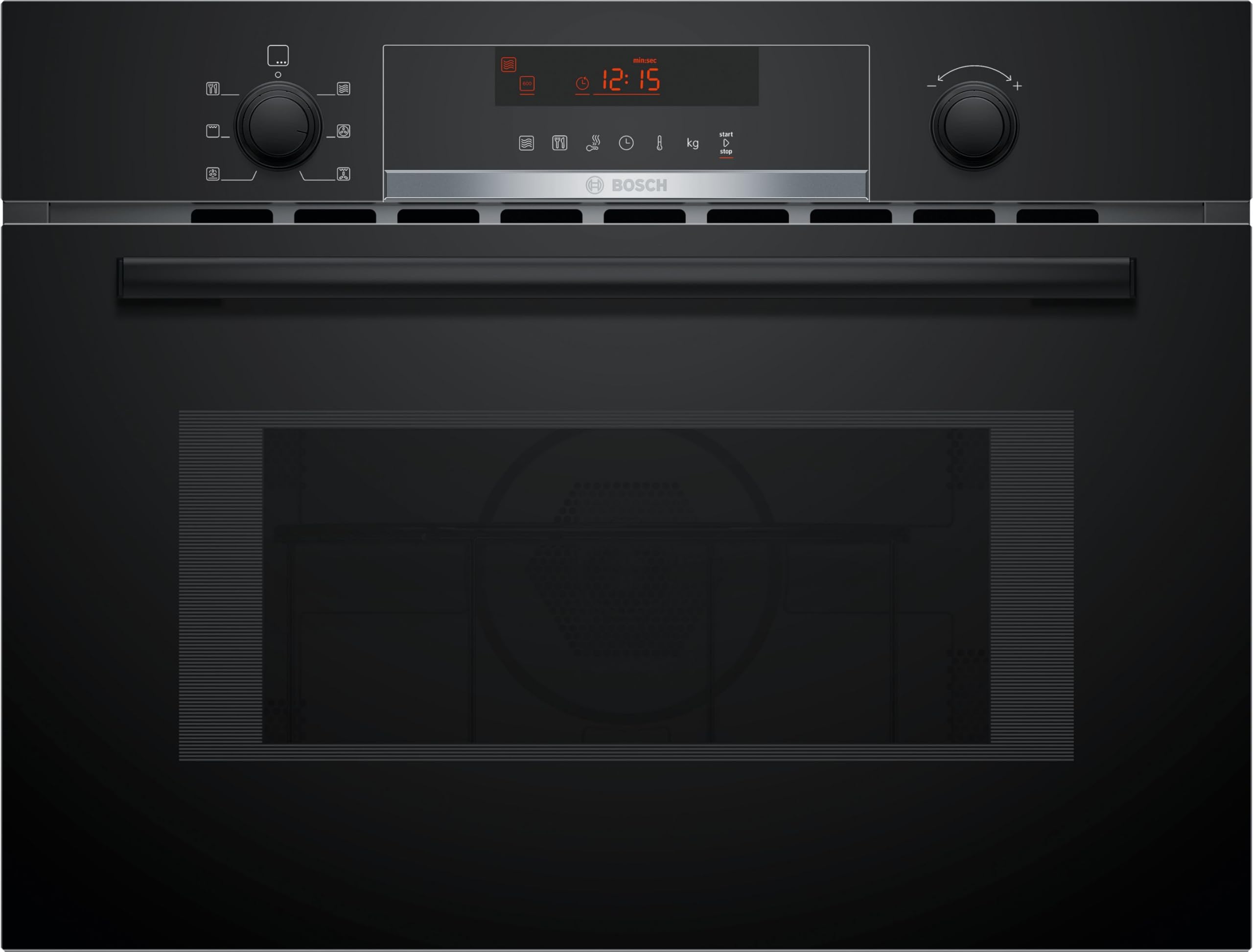 Bosch CMA583MB0, Série 4, Four micro-onde combiné, Encastrable, Noir