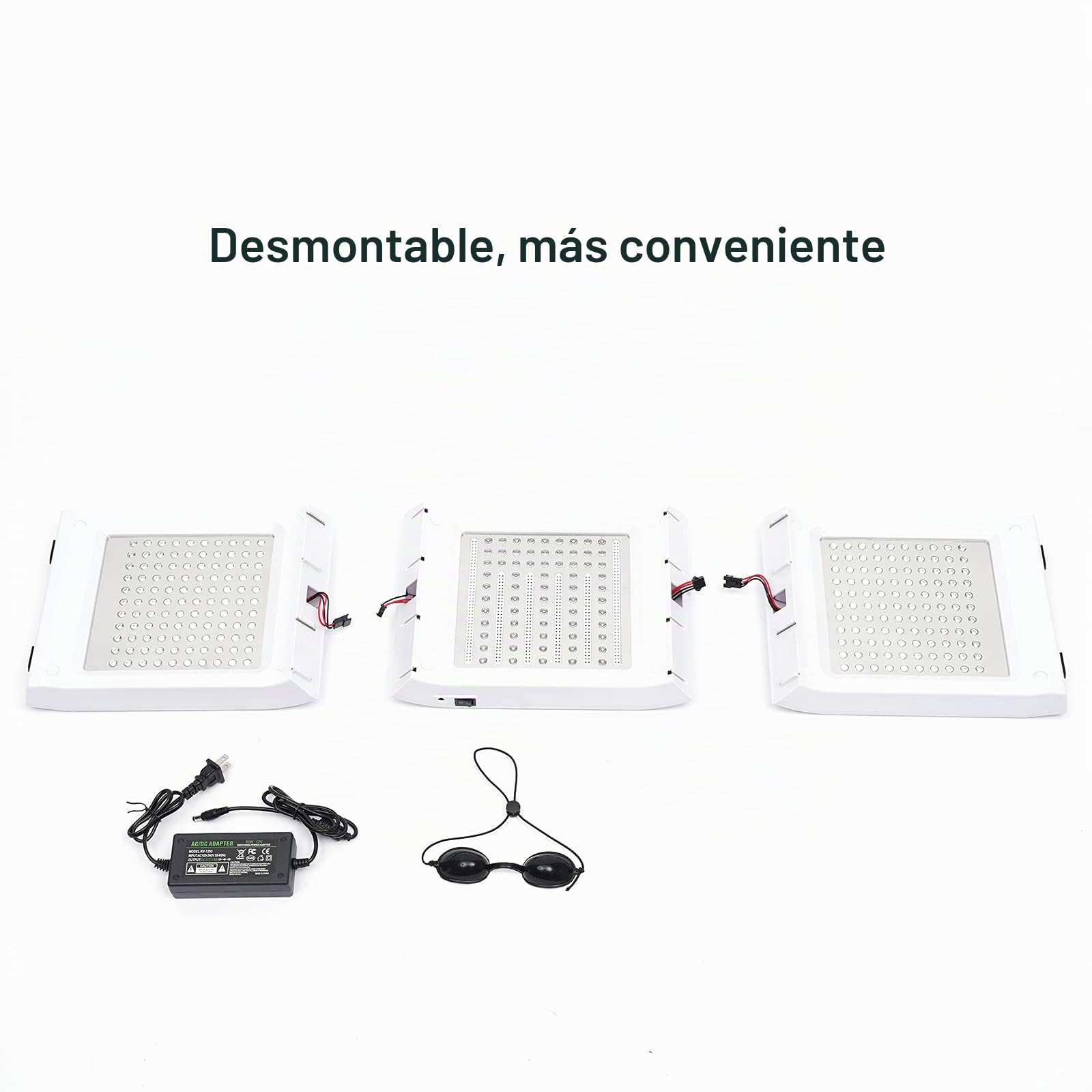 Máscara Facial Led De 7 Colores Se Suministra Con Gafas-7 Funciones Ajustables Máscara Facial Rejuvenecimiento Facial Rejuvenecimiento Facial