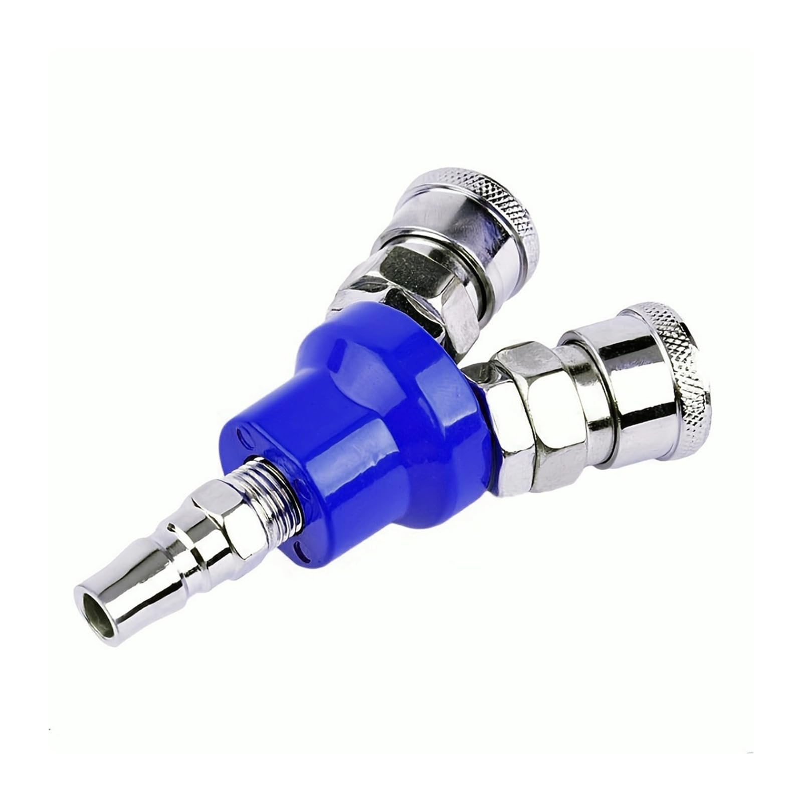 Conector rápido neumático SMV bidireccional para optimizar la presión del compresor de aire
