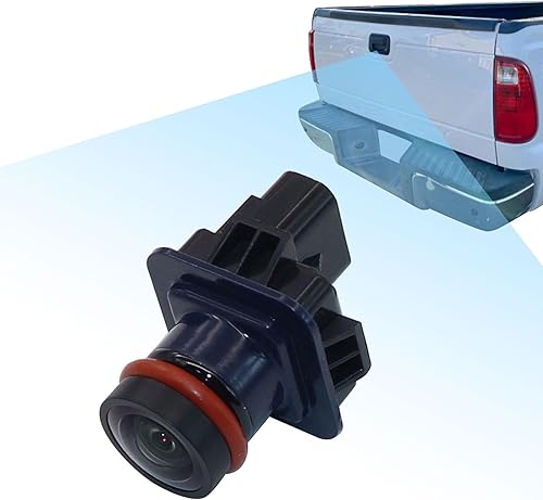 Cámara de respaldo de visión trasera FC3Z19G490B FC3Z19G490A compatible con Ford F250 F350 F450 F550 Super Duty 2015 2016 Reemplazo # FC3Z-19G490-B