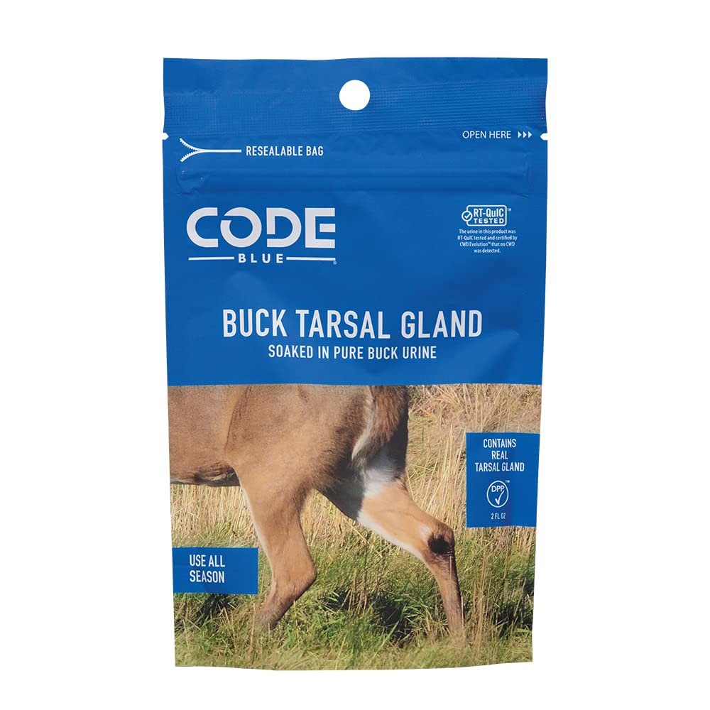 Buck Tarsal Gland - Real Whole Buck Tarsal Gland Deer Attractant, Deer Lure, Draw Dominant Bucks