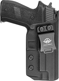 Sig Sauer P226 Holster IWB Kydex for Sig Sauer P226 Full Size 4.4' Barrel Holsters Concealed Carry - Kydex Holster for Sig Sauer P226 IWB Holster Pistol Case Gun Accessories (Black, Right)