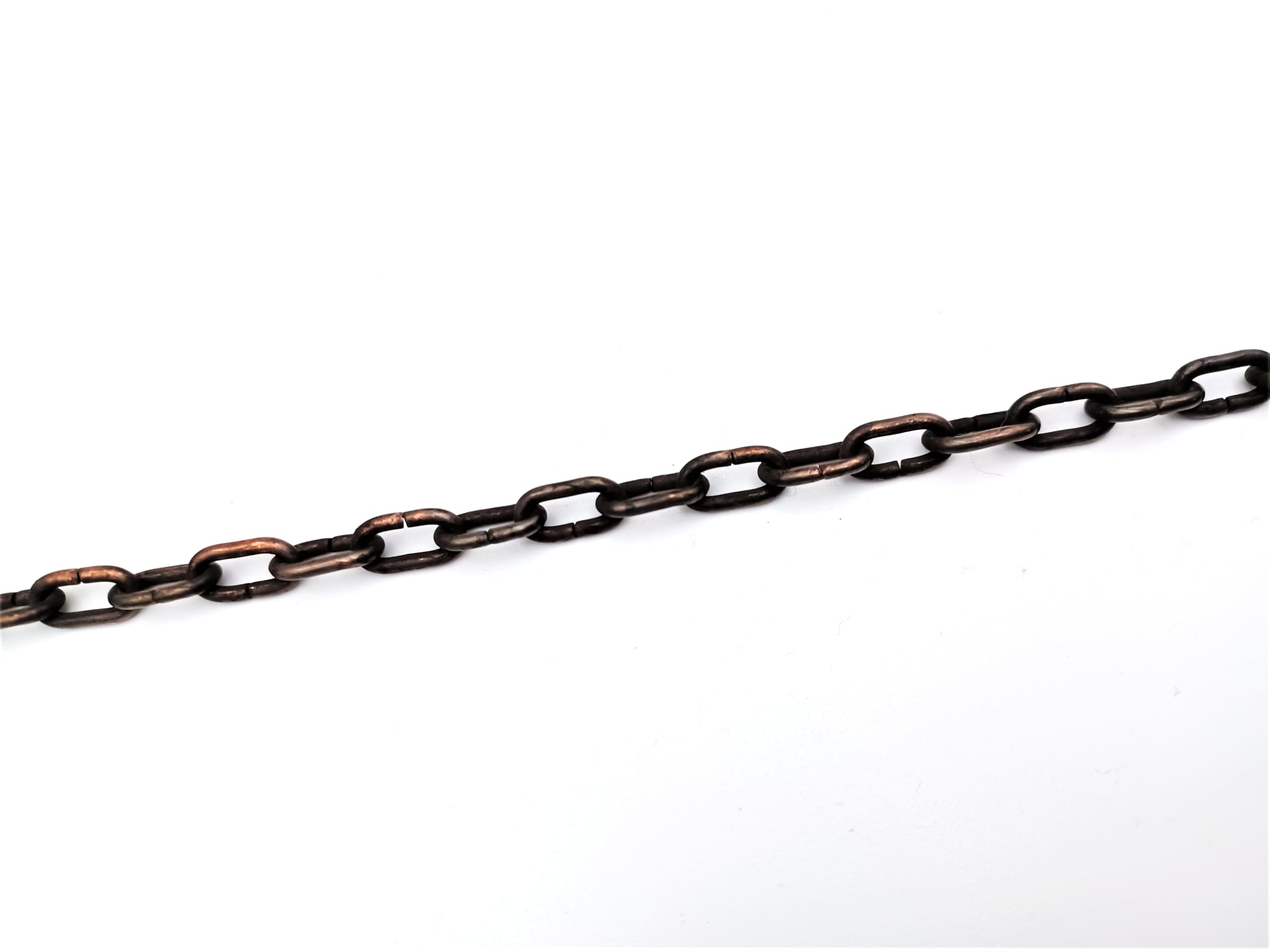 Chain Small Link 6kg Max Weight Loading - Choice of Finishes - Sold by The Metre - Please Check The Internal Link Dimensions in Listing to Ensure it is Suitable for Your Fittings (Bronze)