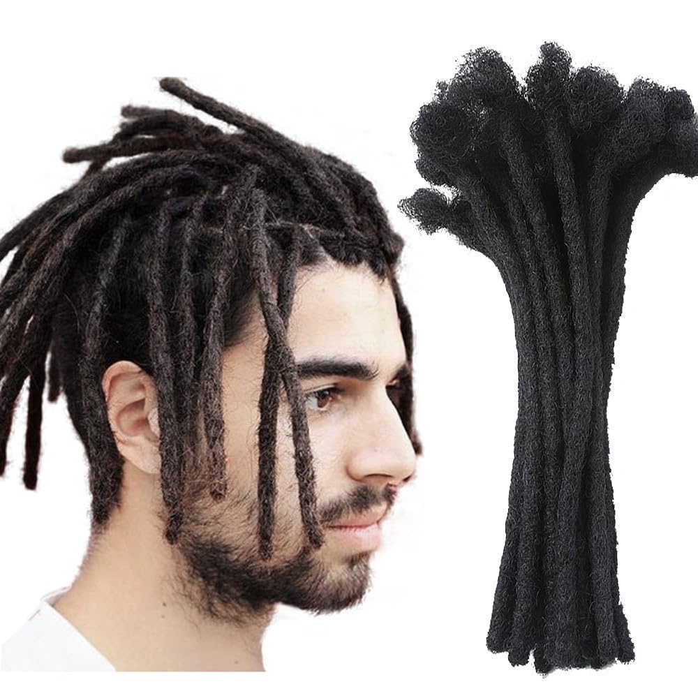 Echthaar-Dreadlocks Von Biubiulom – 100 % Menschliches Haar, 15–61 Cm