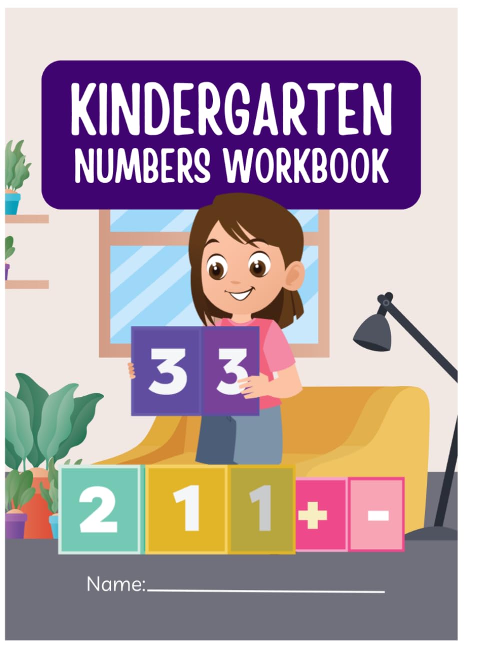 Kids Activity Book: Numbers 1-20: Tracing, Counting, Writing, Number Order & Cut-and-Glue Math Activities Workbook