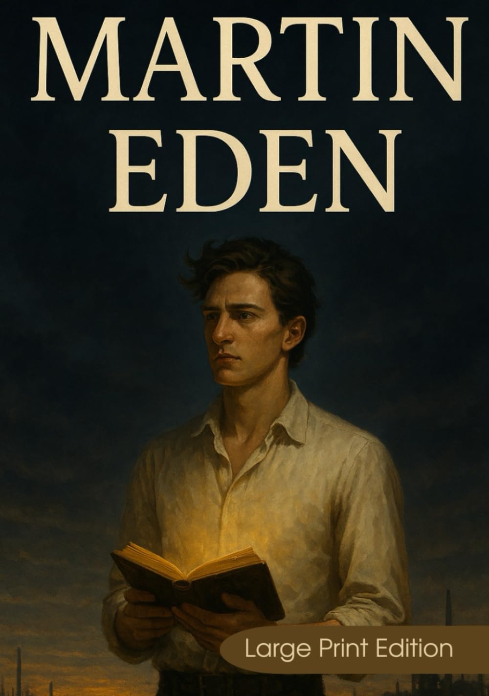 Martin Eden (Large Print Edition): A powerful philosophical novel about ambition, class struggle, and the search for meaning in early 20th-century America