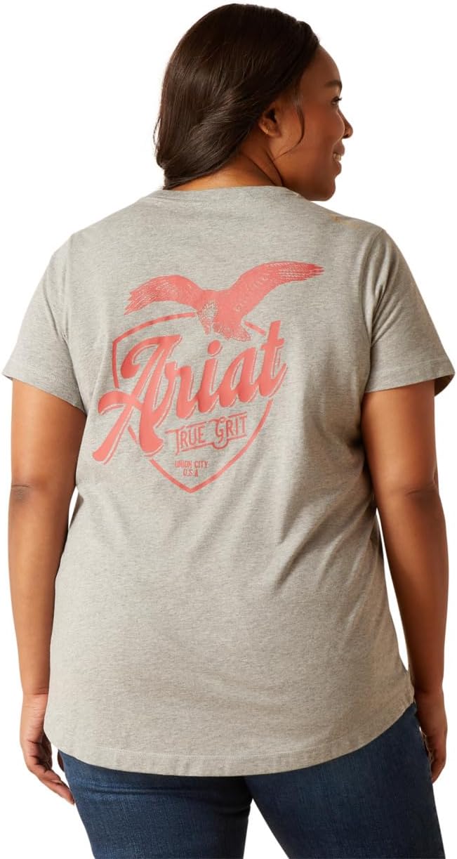 Ariat Womens Rebar Workman True Grit T-Shirt - Image 8