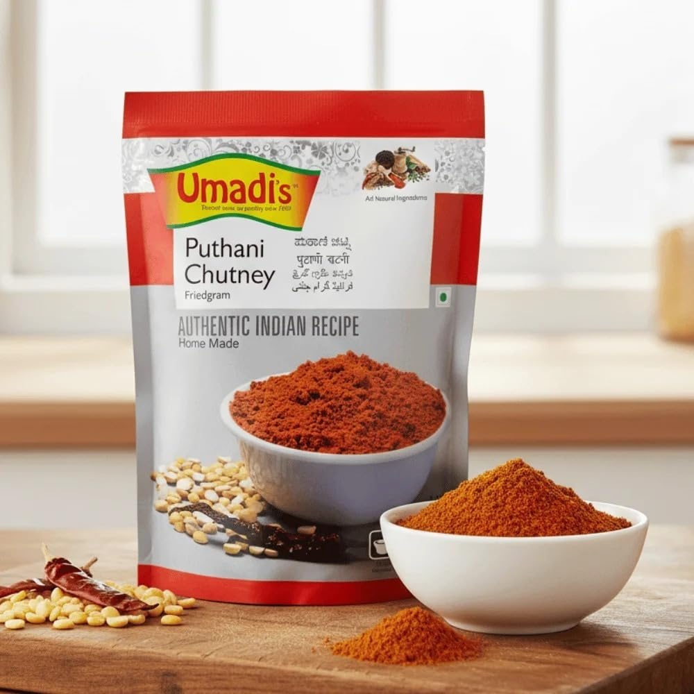 Umadi Foods Phutani Chutney – Authentic Indian Chutney | Homemade Style Recipe | Rich Taste & Aroma | No Artificial Preservatives | Perfect Dip & Spread for Snacks, Meals & Breakfast | Ready to Eat | 200 Gram-picture-20