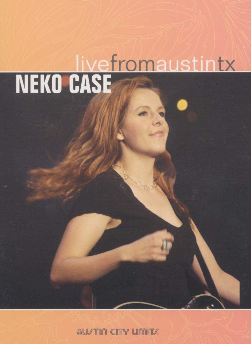 Neko Case Live from Austin TX DVD con directo integro edicion de importacion britanica original