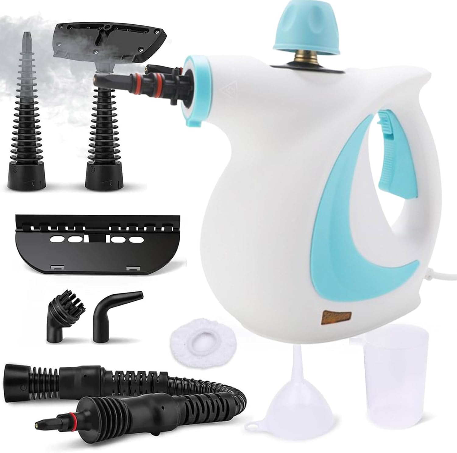 Steammaster Pro, Handheld Steam Cleaner, 10 In 1 Handheld Pressure Multi Purpose Cleaner Home Use (Gray)