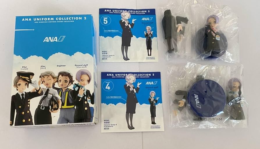 海洋堂ANA ユニフォームコレクション2のコンプリートセット Amazon.co.jp: 海洋堂ANA ユニフォームコレクション2