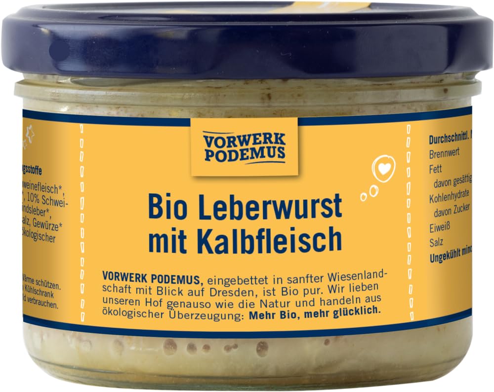Bio Leberwurst mit Kalbfleisch 18 x 170 g