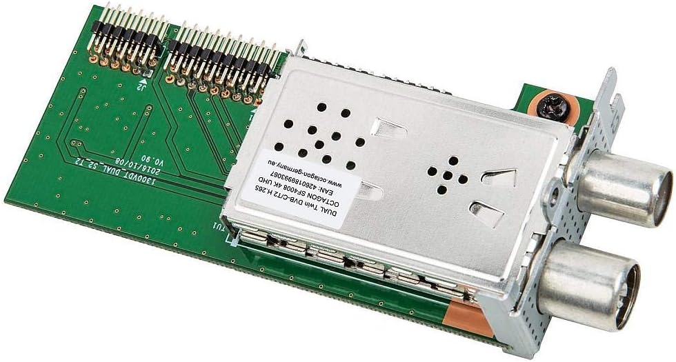 Dual Hybrid Tuner for Octagon SF 4008 DVB-C DVB-T2 4K UHD