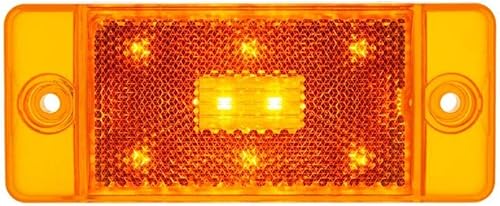 Miniatura 3 de United Pacific 110804 Luz de marcador lateral frontal, LED, ámbar, para Ford Bronco 1970 1977