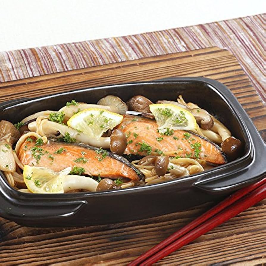 (未使用･未開封品)グリルロースター : F-201W セラミックスグリルロースター1/2 波型単品 ふっくら焼ける 耐熱陶器 ステーキ 焼き魚 (遠赤外線効果/直火 ･ グリル Amazon.co.jp : 東彼セラミックス グリルロースター : F-201W