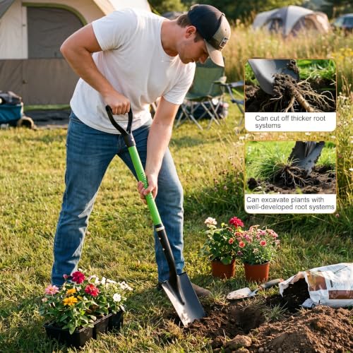 Pala HIGHLIGHT de 45 pulgadas para jardinería miniatura 5