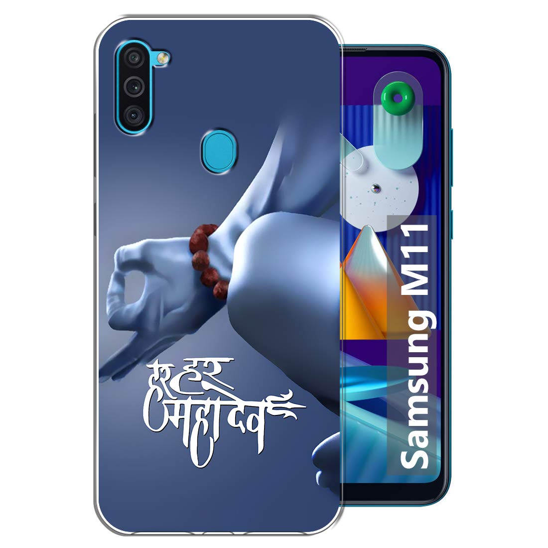 Fashionury Back Cover for Samsung Galaxy M11 (Silicone | Multicolour | Printed) (B08BR89GMV) Amazon Price History, Amazon Price Tracker