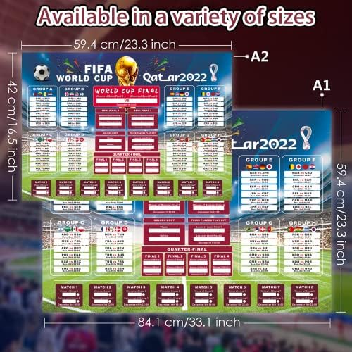 'World Cup 2022 Wall Chart, World Cup Wall Chart 2022,World Cup