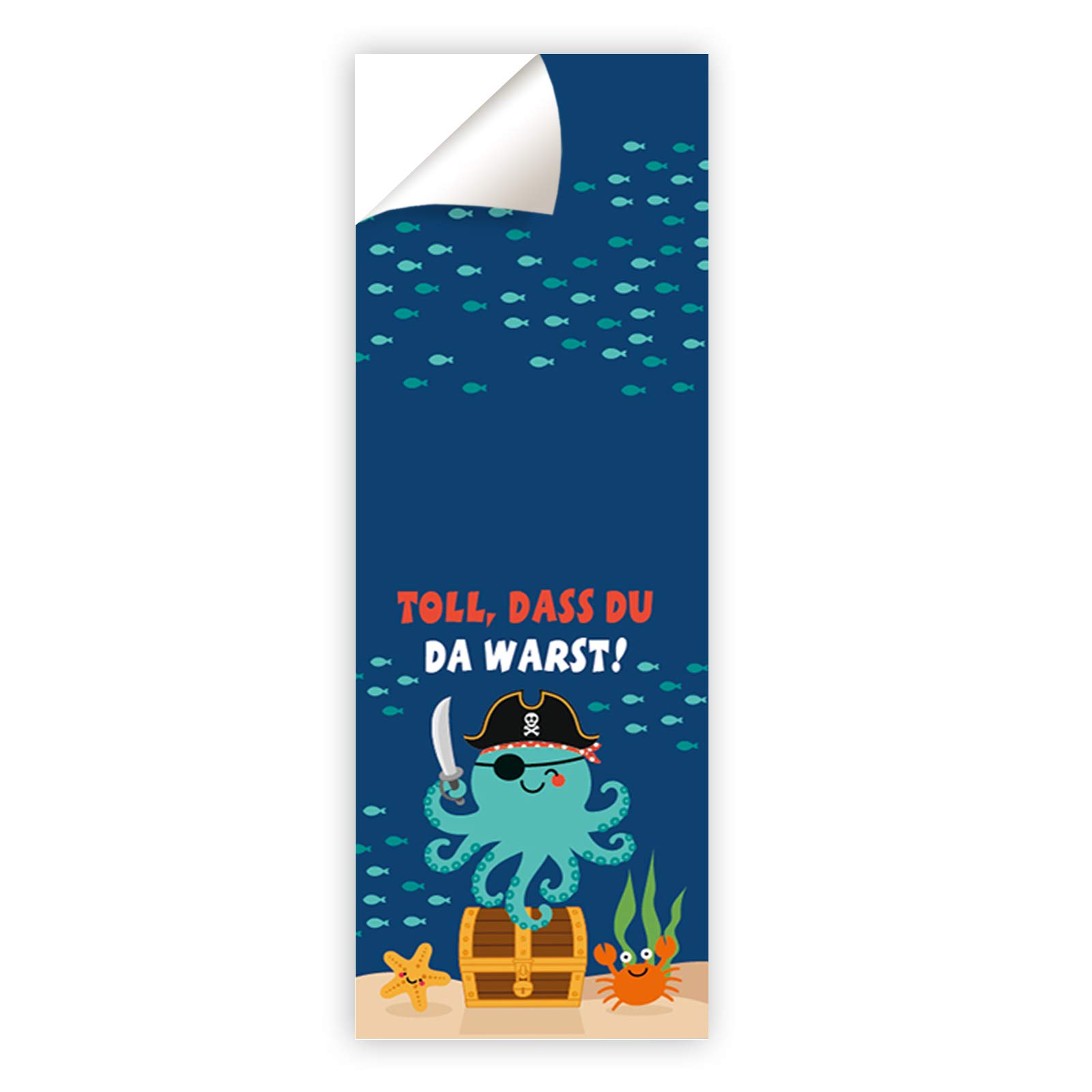 12-teiliges Piraten Einladungsset Für 6. Geburtstag - Karten, Umschläge & Goodies Inklusive