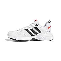 adidas Uomo Strutter Shoes, Cloud White Core Black Active Red, 44 EU