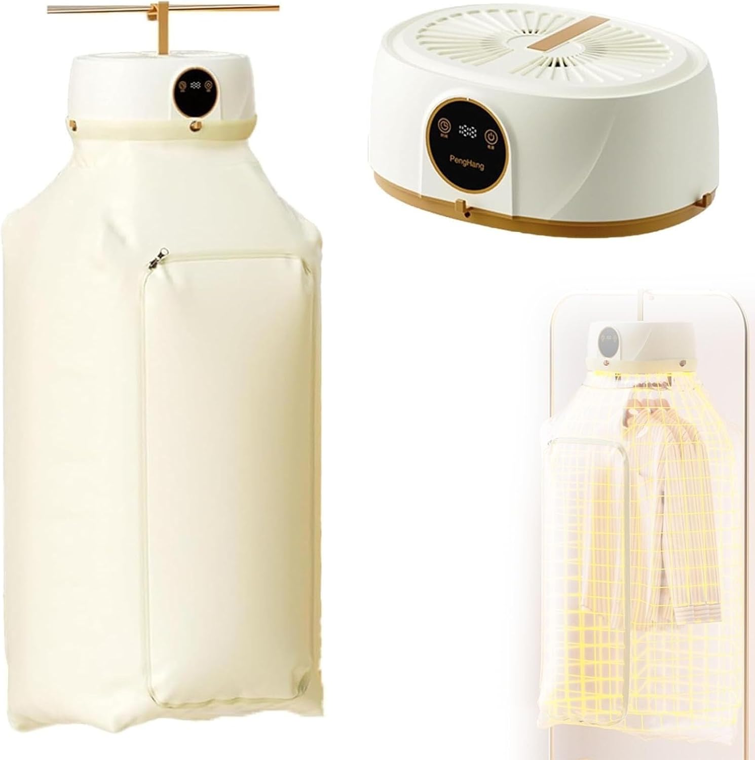 Folding Wireless Automatic Dryer Portable Garment Clothes dryer for Home Travel Outdoor Use