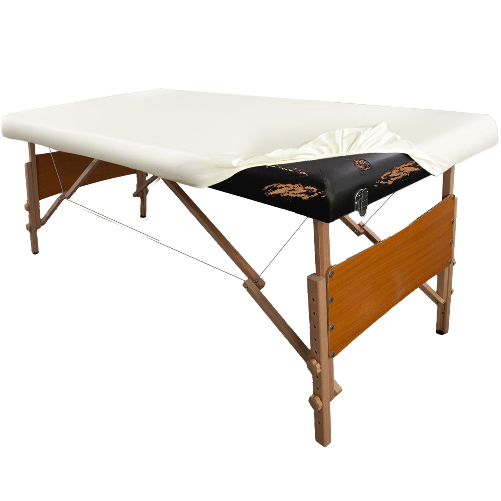 PU Leather Massage Table Cover Protector, Waterproof and Wipeable