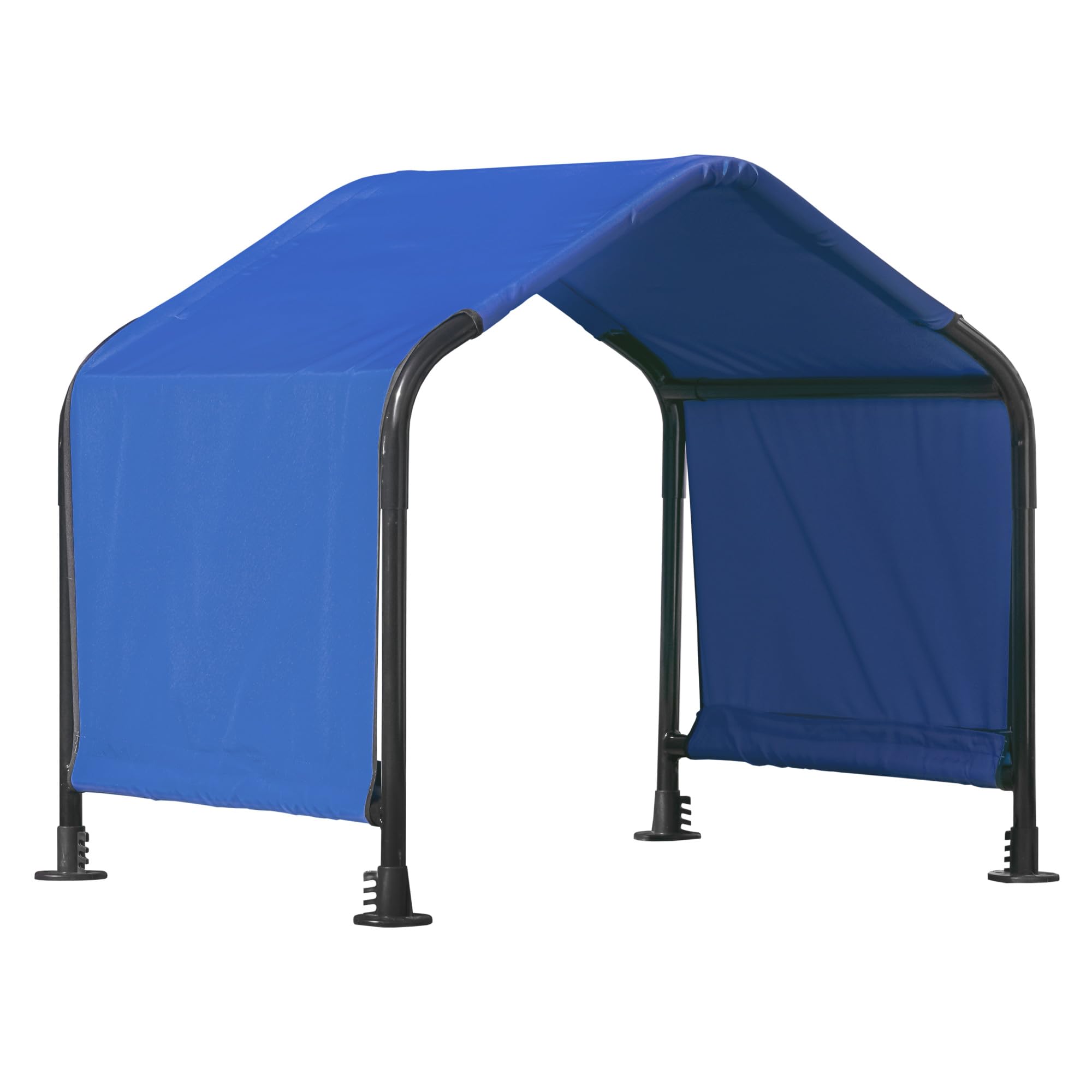 ShelterLogic Toldo versátil para Mascotas de 2.5 pies, para Perros de Raza pequeña, Gatos, Animales pequeños y Ganado, Color Azul
