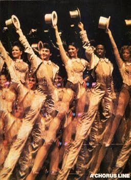 Paperback Souvenir Play Book A CHORUS LINE Presented by Joseph Papp Book